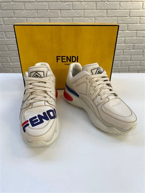 fendi fila track pants|porter FILA x Fendi sneakers.